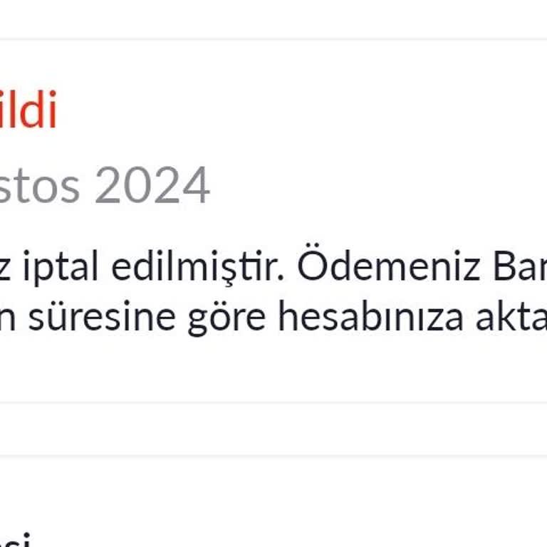 Pazarama.com Sipariş İptali Ve Kupon Sorunu