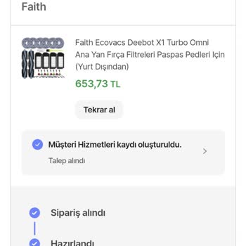 Hepsiburada Teslim Edilmeyen Kargo