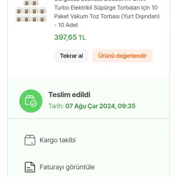 Hepsiburada Teslim Edilmeyen Kargo
