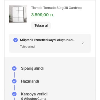 Hepsiburada'dan Almış Olduğum Ürünün Nerede Olduğunu Bilen Yok
