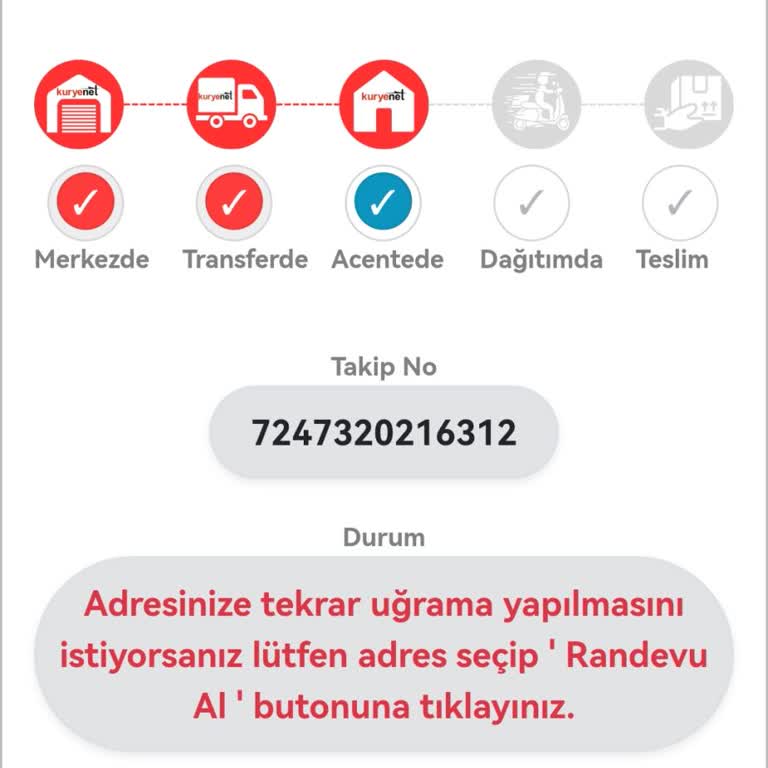 Kuryenet Adreste Olmama Rağmen Adreste Bulunamadı Denildi