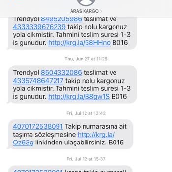 Aras Kargo Yahyakaptan Şubesi Kargomu Kaybetti Şikayetçiyim Yardım Yok