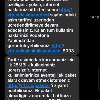 Vodafone Sınırsız Paket Sorunu ve Güvenlik Açığı