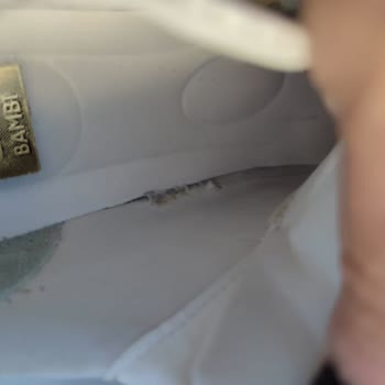 Bambi Ayakkabı Birkaç Giymede Parçalandı