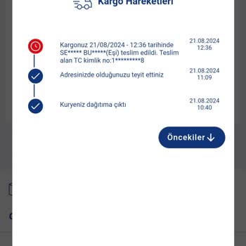 A101 İnternet Sitesi Parayı Alıyor Urunu Yollamıyor.