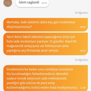 Trendyol Ürün İade Sorunu