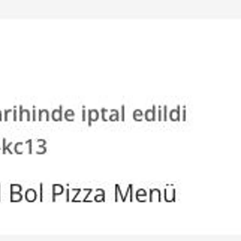 PizzaLazza Teslimat Süresinde Yaşanan Büyük Gecikme Ve İletişim Sorunları