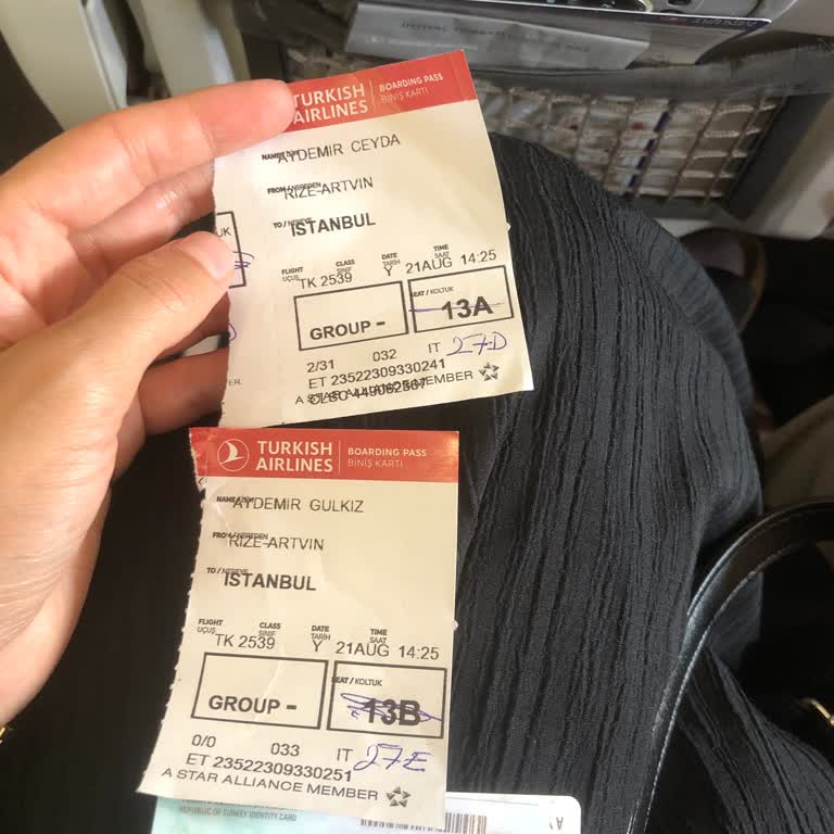 Çelebi Yer Hizmetleri Havalimanında Koltuk Değişikliği Ve Kaba Davranış