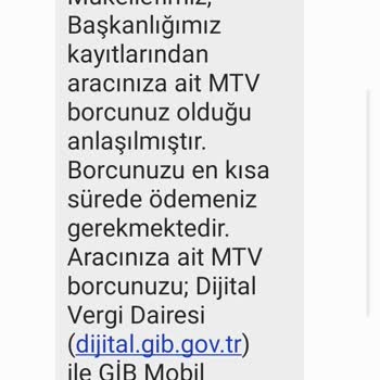 Gelir İdaresi Başkanlığı Arabam Olmadığı Halde Vergi İsteniyor!