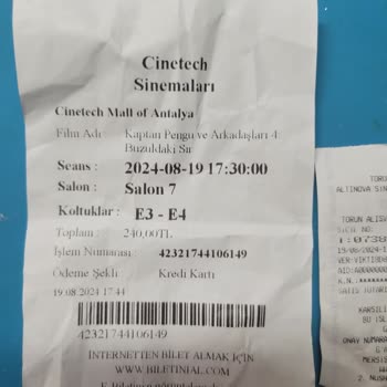 Cinetech Puan Kazandırmamak İçin Posu Değiştirmiş.