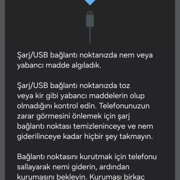 Samsung Şarj Almama Problemi