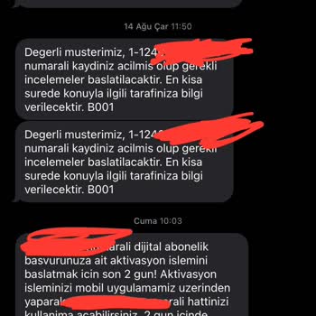 Türk Telekom 1.5 Ayda Numara Taşıyamadı! 1734₺ Fatura Geldi.