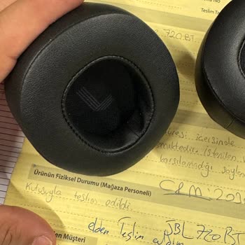JBL 720 Bt İade Teknik Servis Süreci Tüketici Hakları'na Başvuracağım