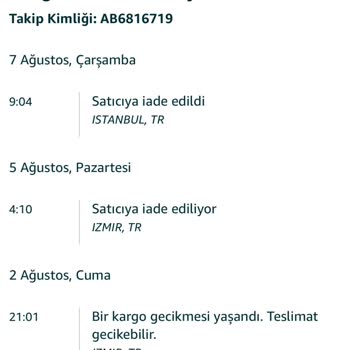 Kolay Gelsin Kargo Nun İş Takipsizliği Ve Verilen Sözlerin Tutulmaması