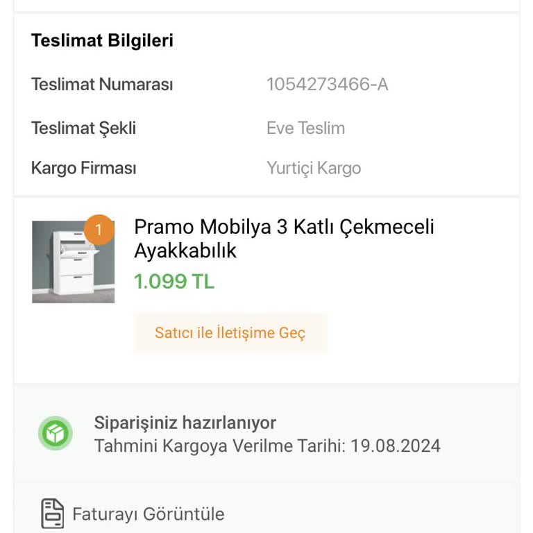 Koçtaş Sipariş İptali Yapılmaması