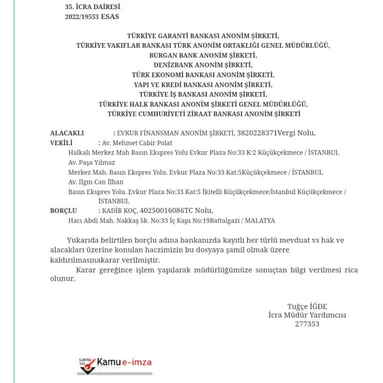 VakıfBank Hesaptaki Blokeyi Kaldırmıyor