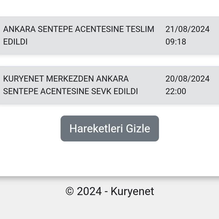 Kuryenet Acenteye Ulaşamıyorum, Ne Numara Ne De Adres Var