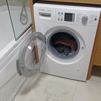 Bosch Çamaşır Makinesi Cam Patlama Sorunu Ve Servis İlgisizliği