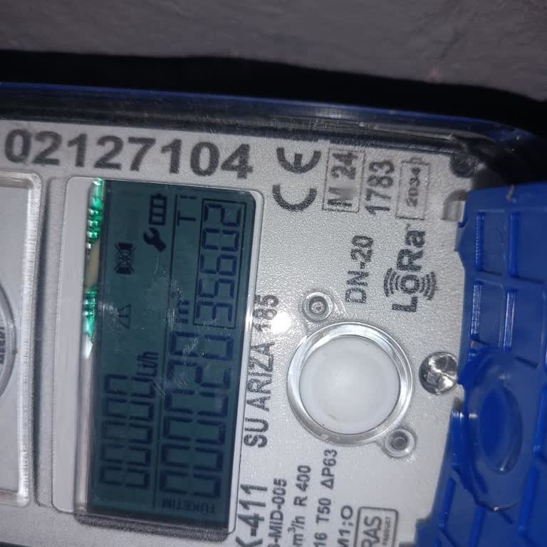 MESKİ Ultrasonic Sayaç Kendini Kilitledi