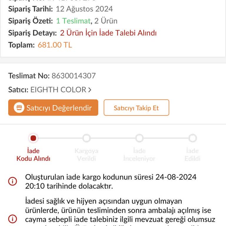 The Eighth Color Eight Color Ürünleri