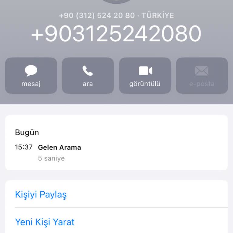 0312 524 20 80 - 0 312 524 2080