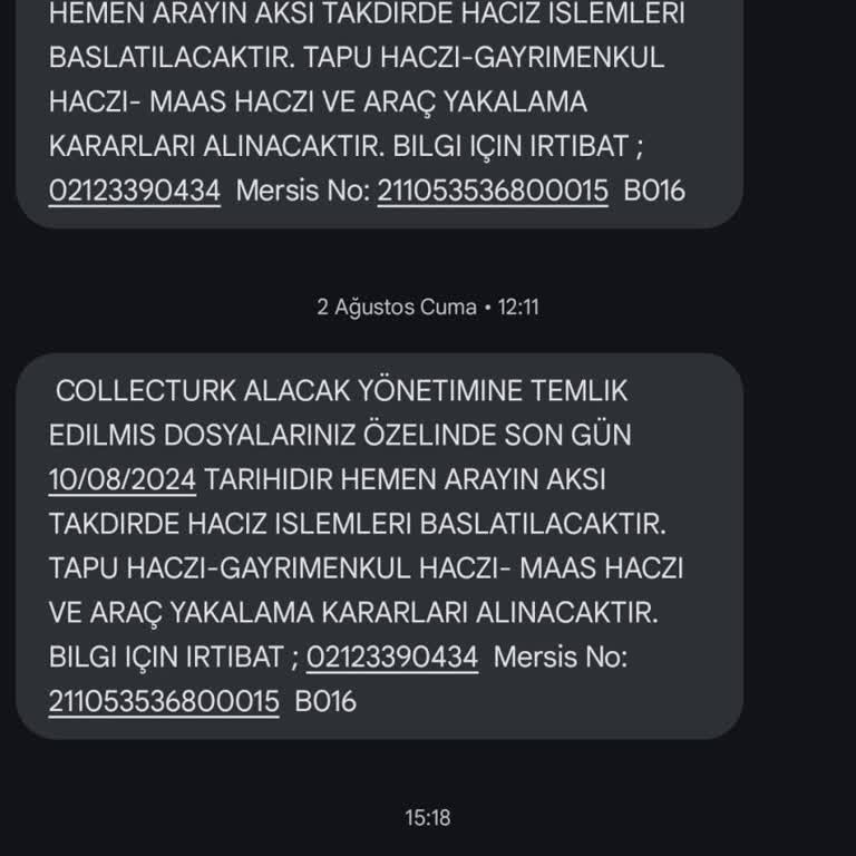 Collecturk Neyin Borcu Bu