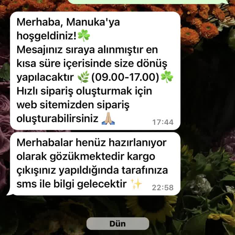 Manuka Ürün Ortada Yok
