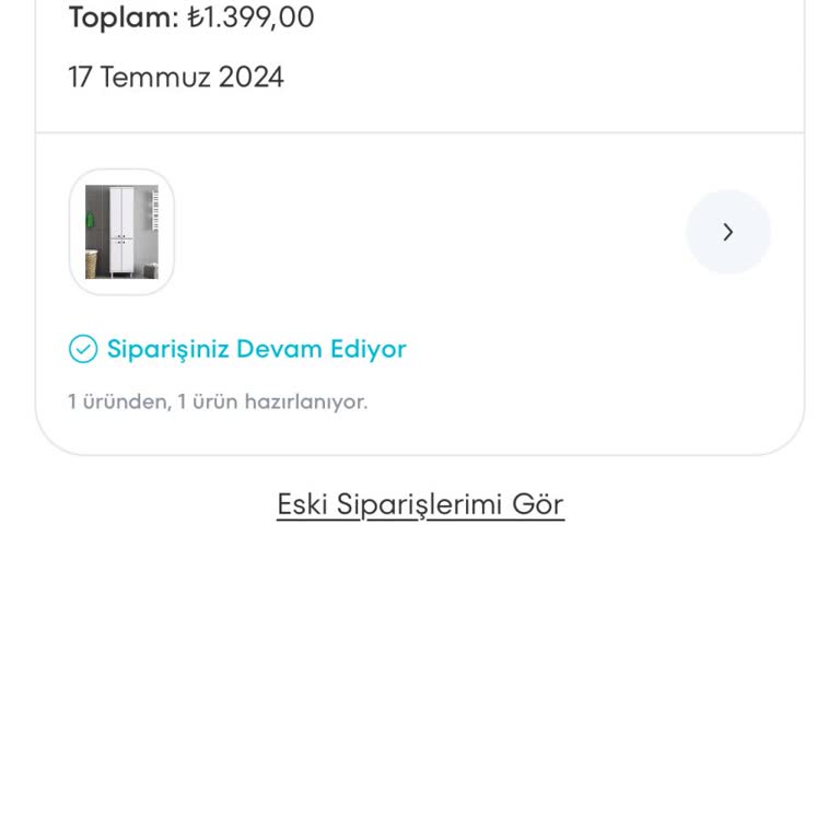A101 Mağazası 35 Gündür Gelmeyen Sipariş