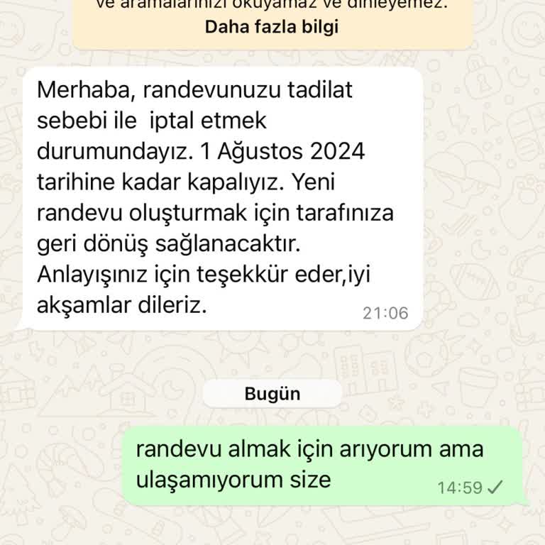 Neslim Güngen Güzellik Epilasyon Seanslarım İptal Edildi Ve İade Yapılmadı
