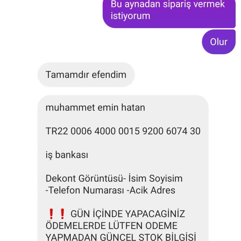 erdogdu.ayna Instagram'dan Aldığım Ayna Teslim Edilmedi