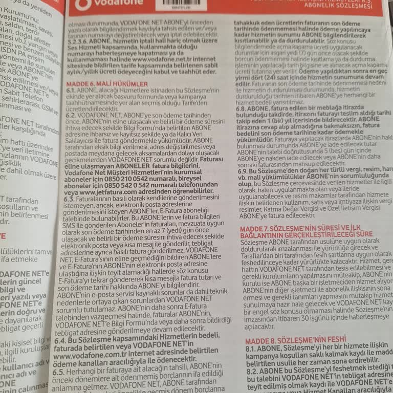 Vodafone'da 8 Gündür Çözülemeyen İnternet Başvurusu