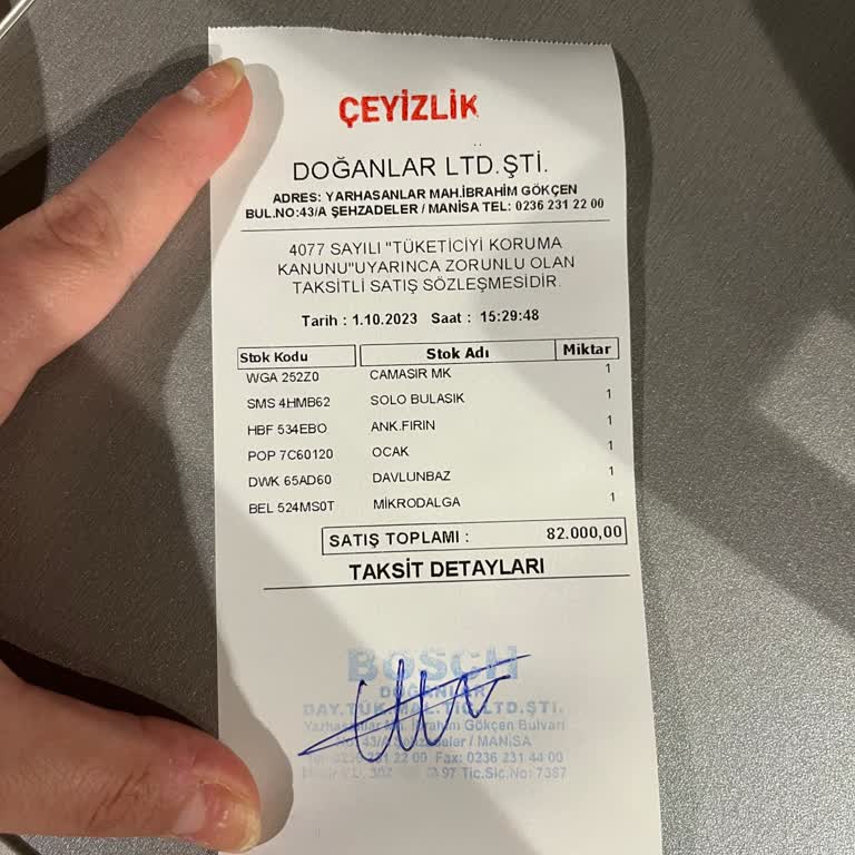 Bosch Aldığım Ürün 1 Senedir Gelmiyor!