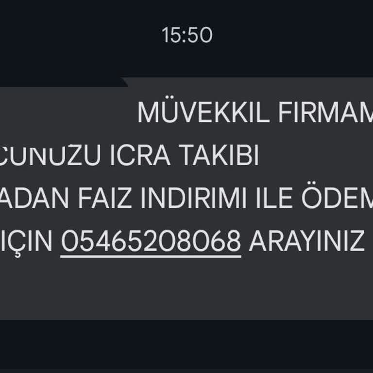 UCKOCLAR HK (SMS) Haksız Kazanç Ve Kişisel Verilerin İhlali Şikayeti