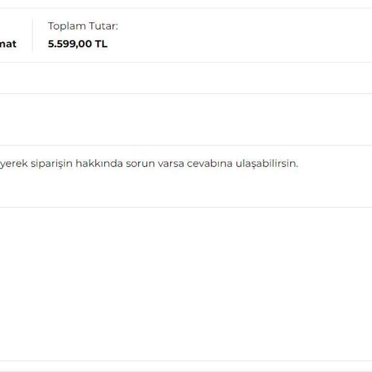 SuperStep Siparişi Hazırlanıyor Olarak Gözüküyor