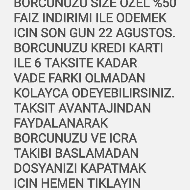 Vodafone Borç İddiası ve Sürekli SMS Rahatsızlığı