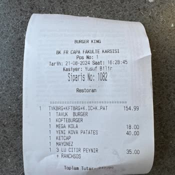 Burger King Çürük Yemekler Yediriyor