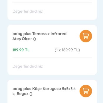 Ebebek Baby Plus Ateş Ölçerin Birkaç Kullanımda Bozulması