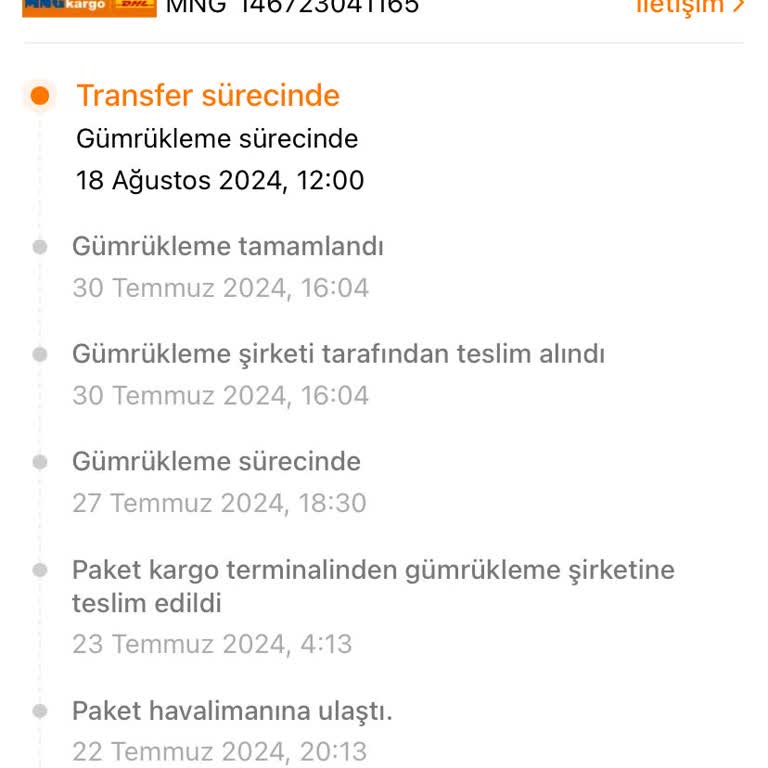 Temu MNG Kargo Gelmedi 1 Ay Oldu
