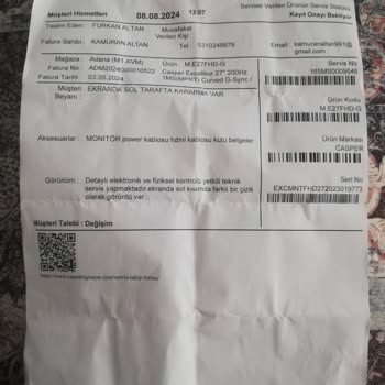 Vatan Bilgisayar Sigortası Olan Ürüne Değişim Yapmıyor 5300 Fark Çık