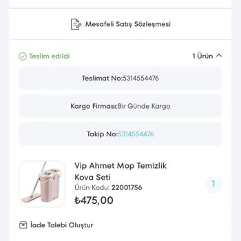 A101 Eksik Ürün Gönderdi