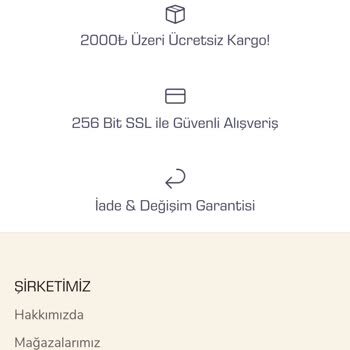 Saklı Butik Ürünü İade Ettim Para İadesi İstiyorum