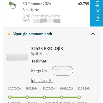 Beko Edirne'de Klima Montajı Sorunları