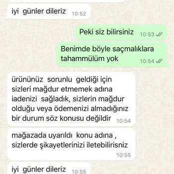Mopaş Hipermarket Bozuk Ve Hasarlı Ürün