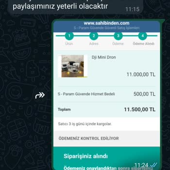 Sahibinden Param Güvendeden Paramı İade Alamıyorum