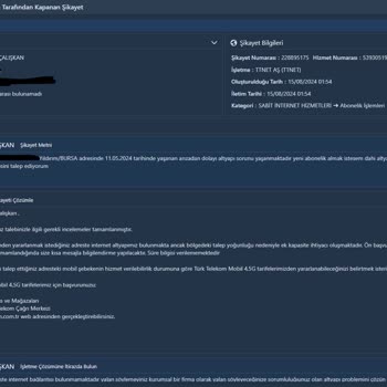 BTK (Bilgi Teknolojileri ve İletişim Kurumu) İnternet Altyapı Sorunu Ve Yetkililerin İlgisizliği