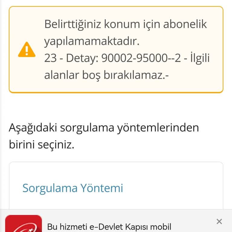 Ck Boğaziçi E Devletten Abonelik Yapamıyorum