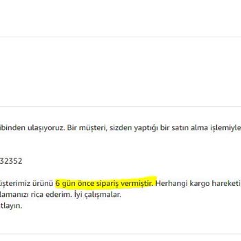 Amazon'da Sipariş Sorunu: 13 Gün Boyunca Param Kullanıldı