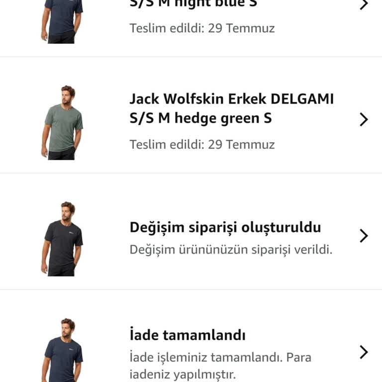 Amazon Ürün Değişimi Hatası