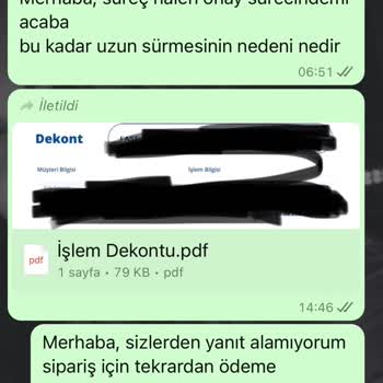 Bitmeyen.com Sipariş Ve Teslimat Süreci Aksama Takipsizlik!