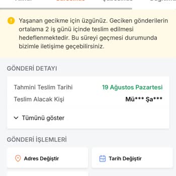 Trendyol Express Trendyol Para İademi Yapmıyor